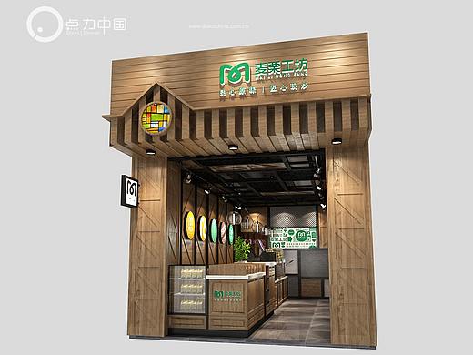 农产品店面设计、特产店面、水果店设计、干果店设计