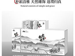 梵墨×自然之源長粒香米包裝 | 天然的米