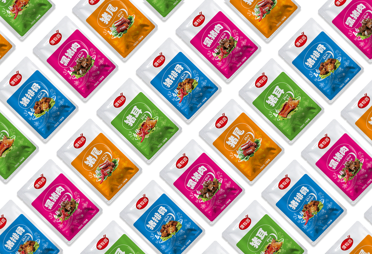 雏牧香 生态肉系列包装