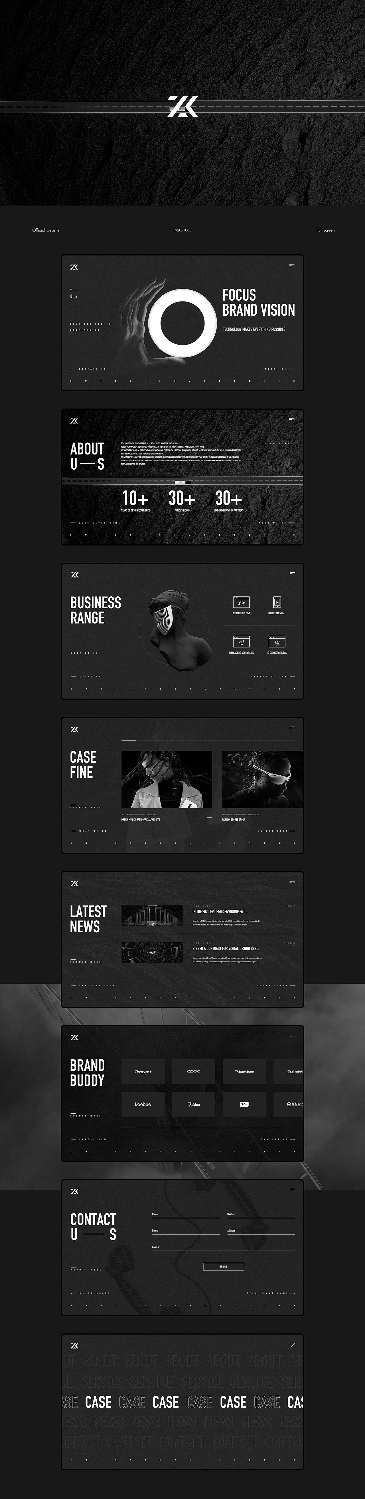 网页总结一(全屏式）（图ZMjQwODMxNDE2） - 企业官网 - 站酷设计师Cary_车原创素材 - 站酷ZCOOL