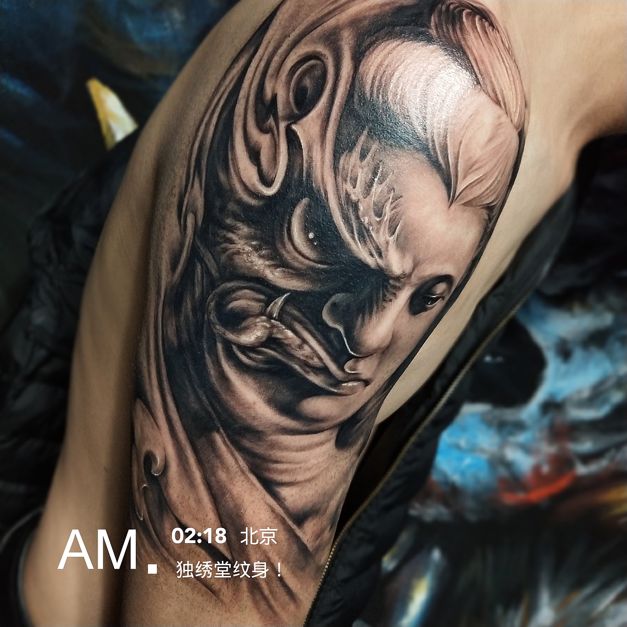 佛与魔！（图ZMTM3MjI4MzI0） - 其他手工艺 - 站酷设计师高老板儿的纹身店原创素材 - 站酷ZCOOL
