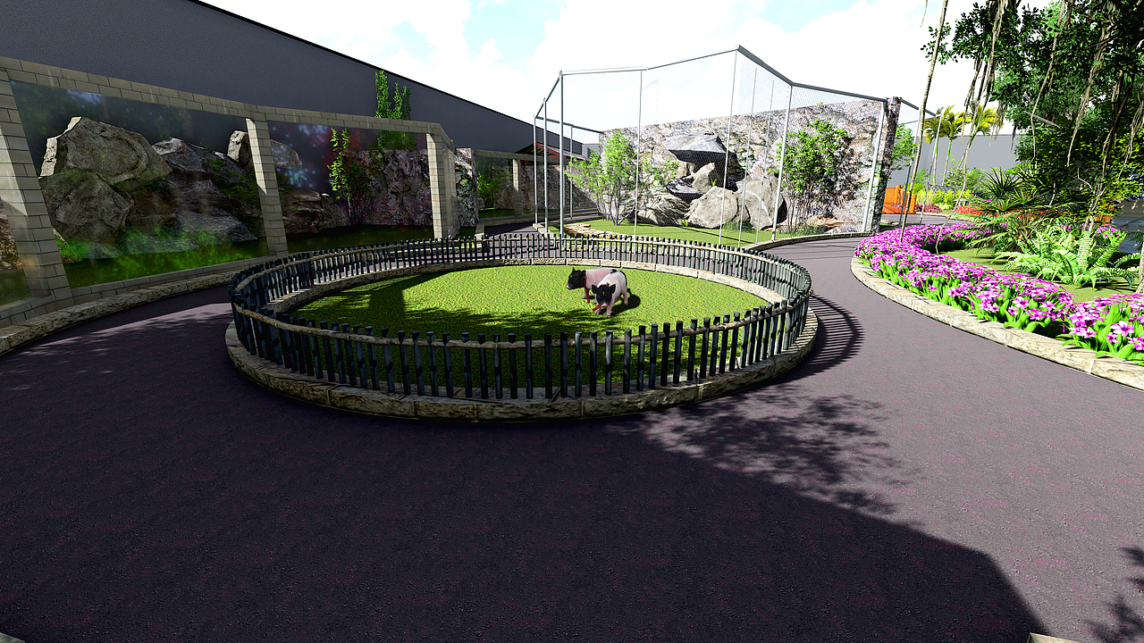 开放式萌宠乐园（图ZMjc4NDcwMjE2） - 景观设计 - 站酷设计师终身代号9527原创素材 - 站酷ZCOOL