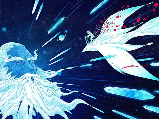 大寒 | 闯过去，前面是个新开始（个人主页-ZNTgxOTk1OTI=） - 商业插画 - 站酷设计师时间旅行者LT原创素材 - 站酷ZCOOL