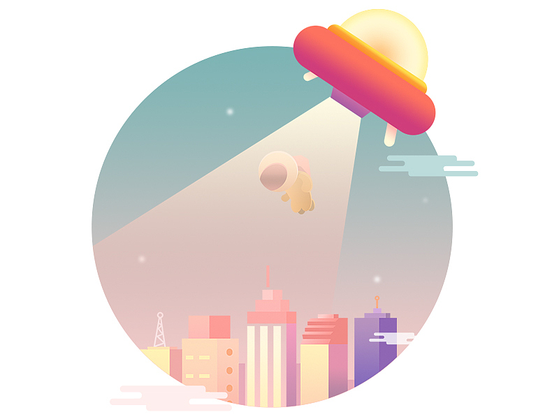 寂寞与城市（图ZMzM3MDc4ODQ=） - 艺术插画 - 站酷设计师盐菜原创素材 - 站酷ZCOOL