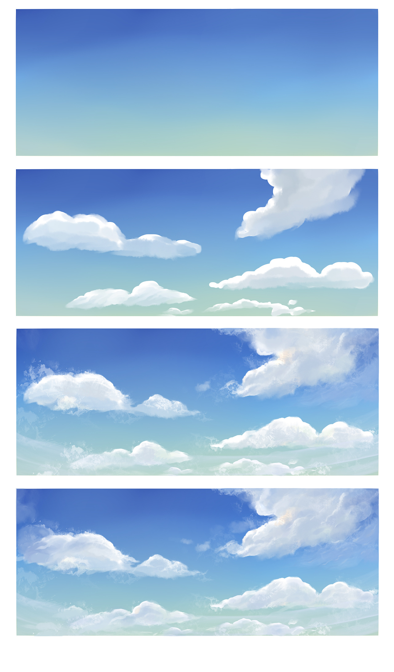 动漫壁纸&美图 | 风景 第二弹 云朵 - 知乎