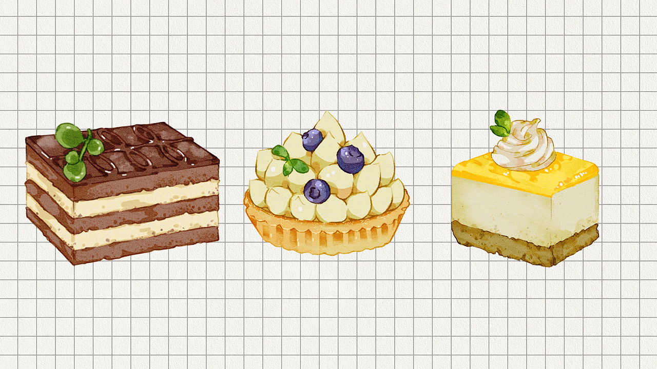 蛋糕合集（圖ZMjU1MjI3ODU2） - 創(chuàng)作習(xí)作 - 站酷設(shè)計(jì)師啵彼原創(chuàng)素材 - 站酷ZCOOL