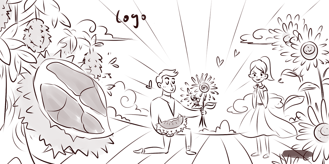 泰国榴莲手绘包装（图ZMjY4OTAzNzA0） - 商业插画 - 站酷设计师一缕画丝原创素材 - 站酷ZCOOL