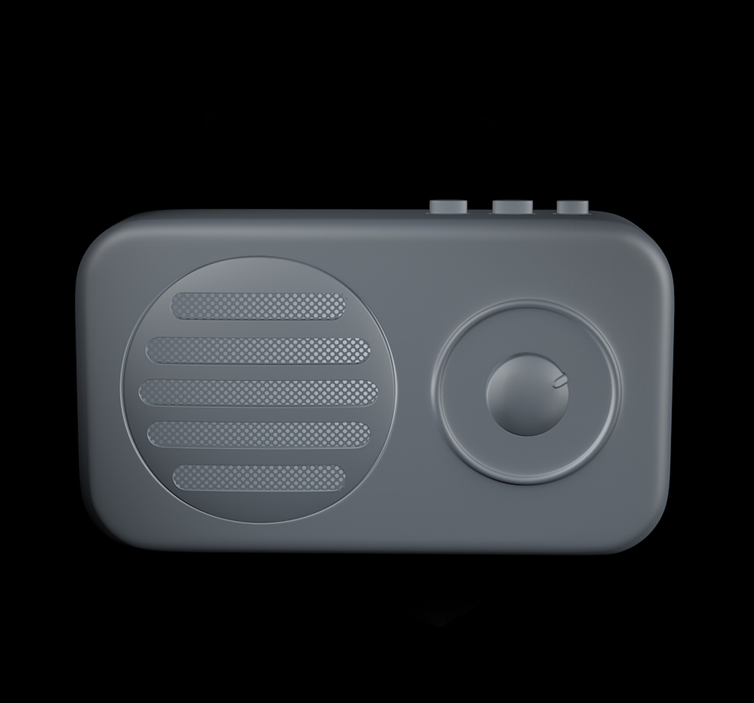 音响 音箱 3C 数码 电子 产品 建模 练习