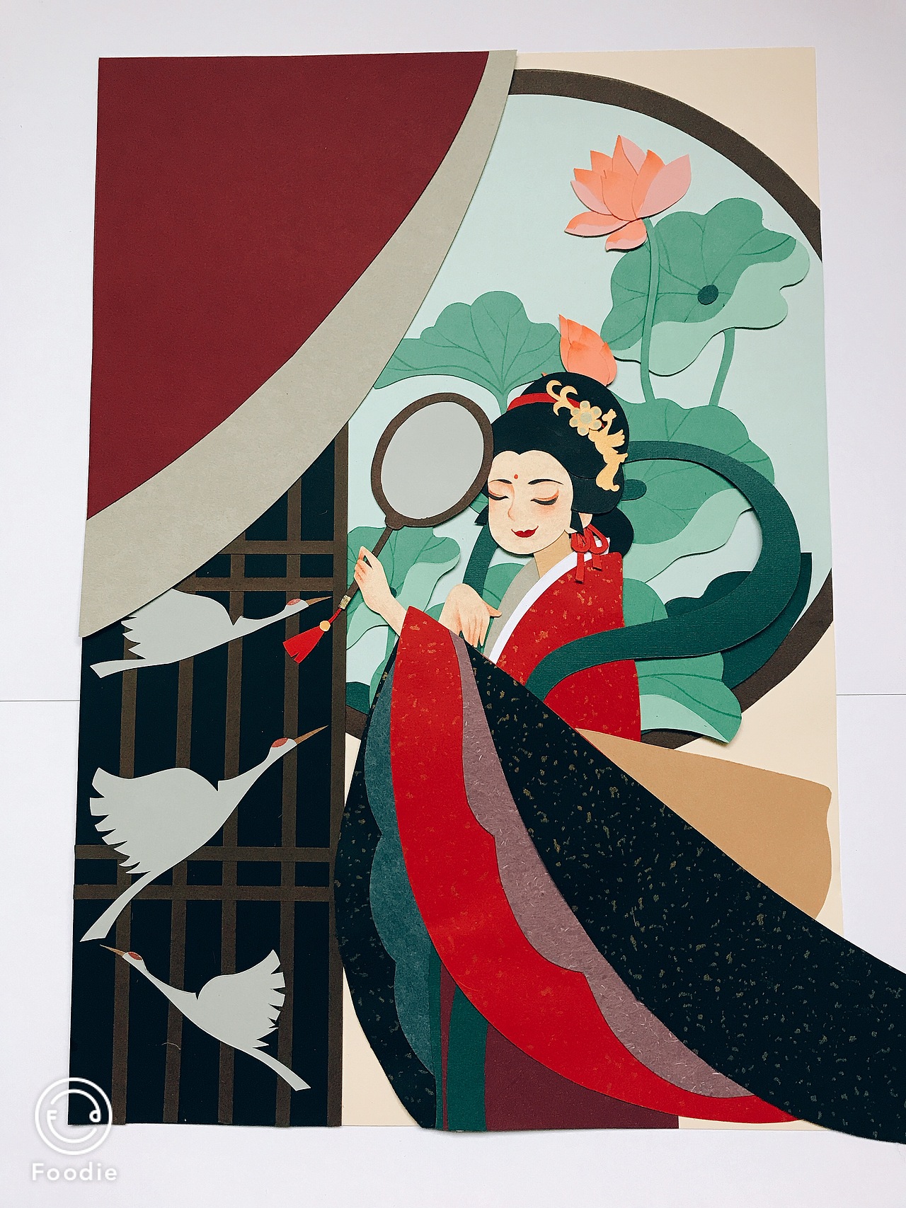 剪纸插画（图ZMTQxODg5ODA0） - 概念设定 - 站酷设计师叫我陈森林原创素材 - 站酷ZCOOL