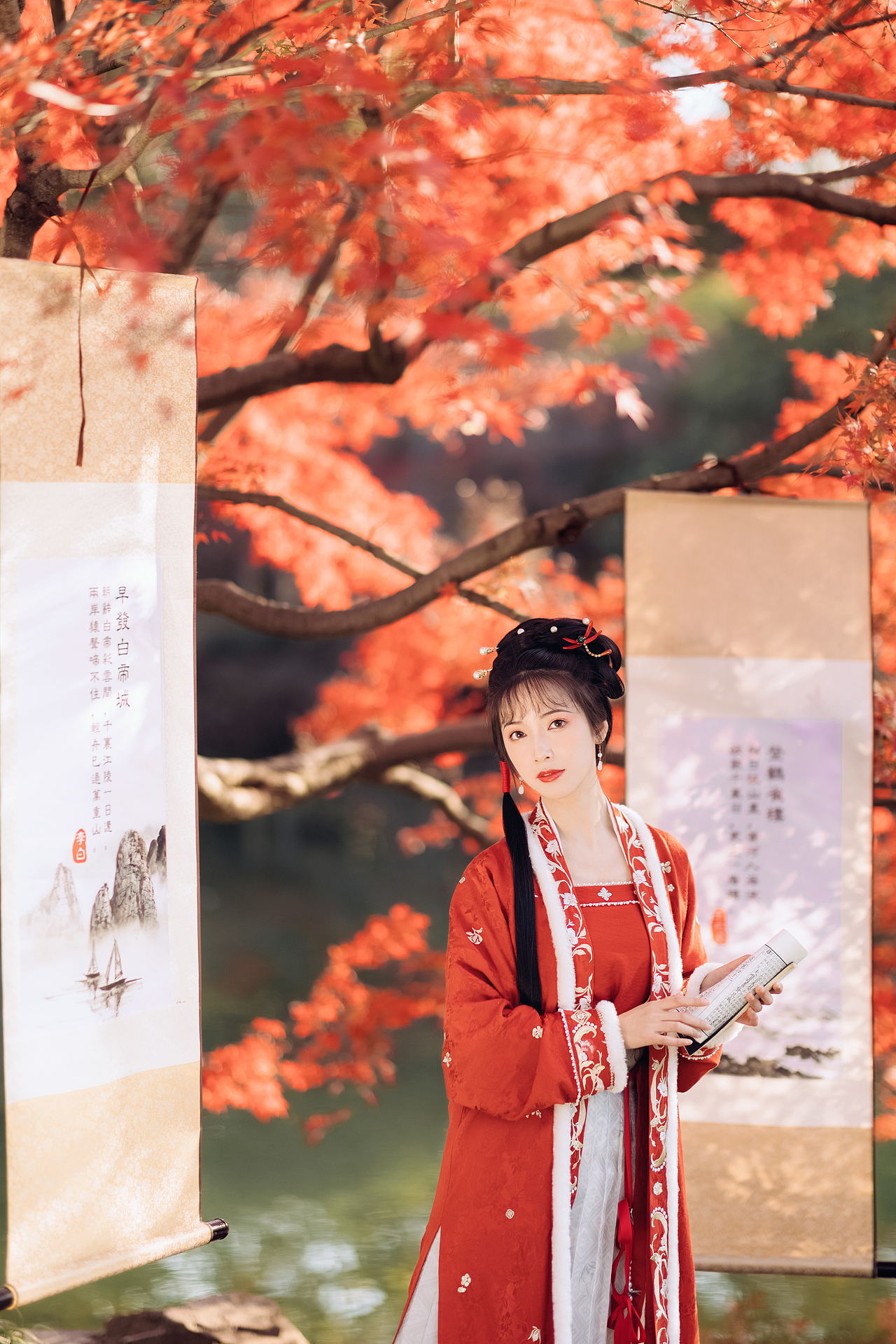 江枫渐老（图ZMjgzODE2OTA4） - 人像摄影 - 站酷设计师若寒Rock原创素材 - 站酷ZCOOL