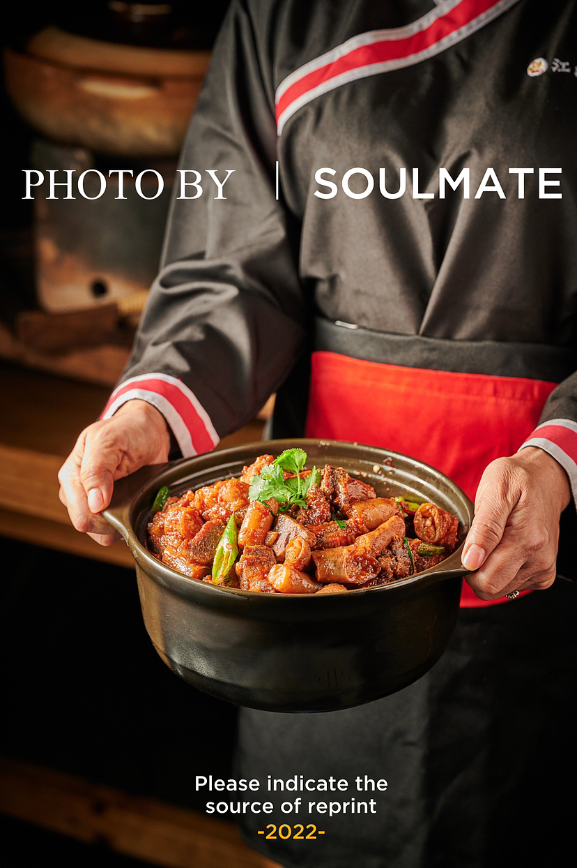 肇庆美食摄影 |炭炉牛杂煲拍摄案例