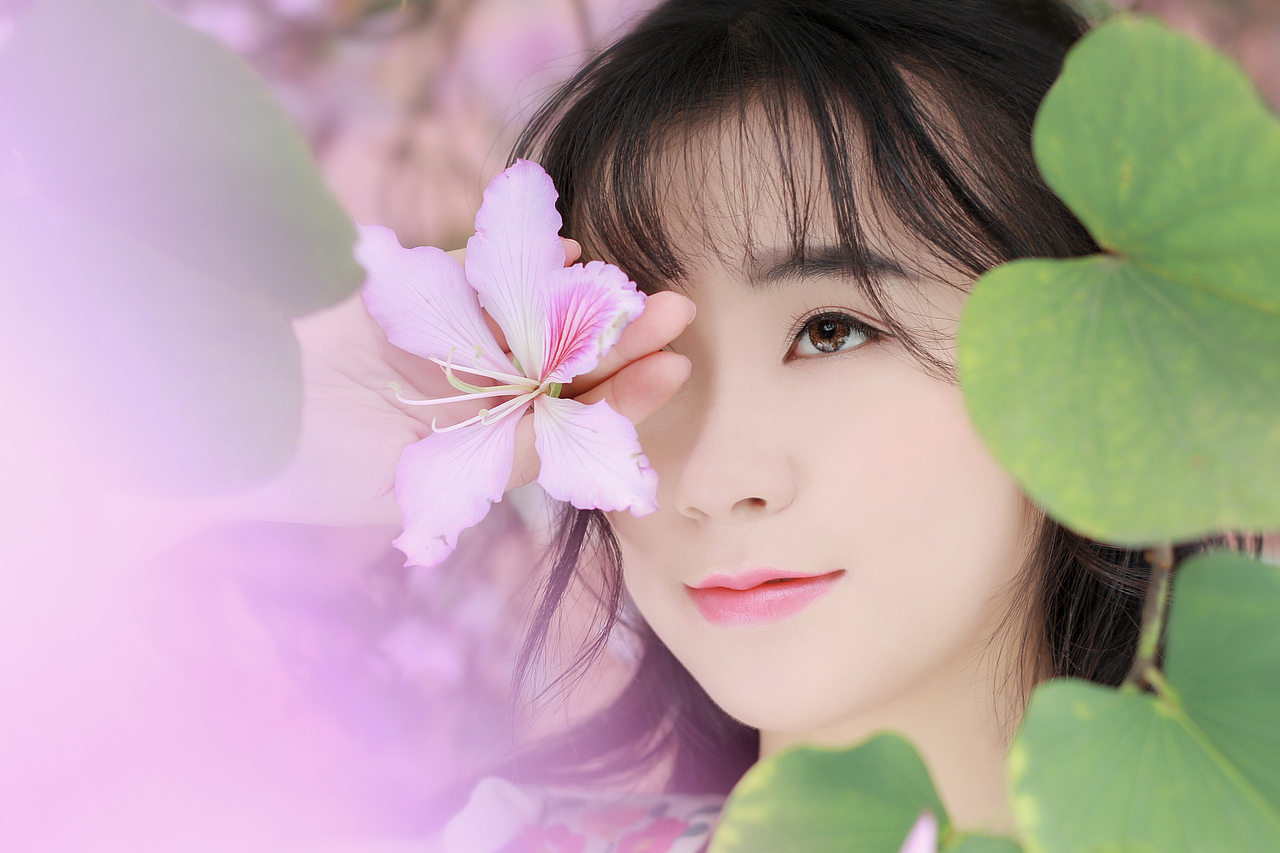 林间少女（图ZNzY3NDk4OTY=） - 人像摄影 - 站酷设计师校長BannerTam原创素材 - 站酷ZCOOL