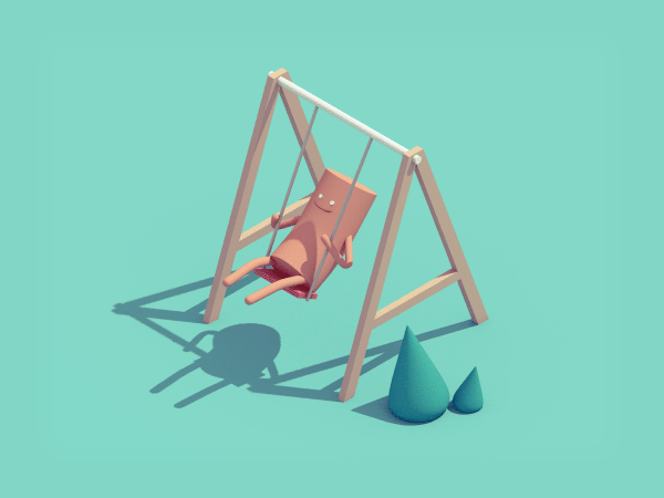 秋千小动画（图ZOTE2NTU0NTI=） - 图标 - 站酷设计师竹蕊原创素材 - 站酷ZCOOL