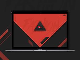 《光合互云》官網(wǎng)首頁(yè)設(shè)計(jì)