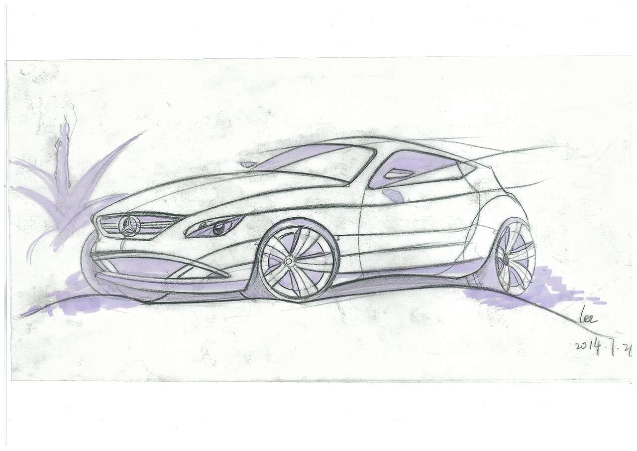 汽车手绘（图ZMjM4MzYyODg=） - 交通工具 - 站酷设计师一航一帆原创素材 - 站酷ZCOOL