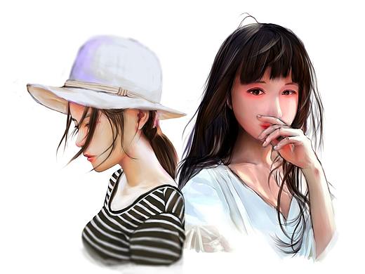 板绘练习——肖像