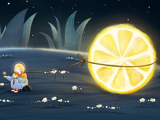 檸檬星球（個人主頁-ZNTI3NjcxODg=） - 商業(yè)插畫 - 站酷設計師阿艈原創(chuàng)素材 - 站酷ZCOOL