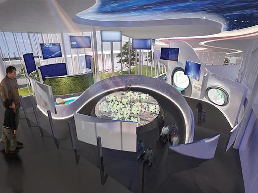 华侨城欢乐海岸项目规划馆