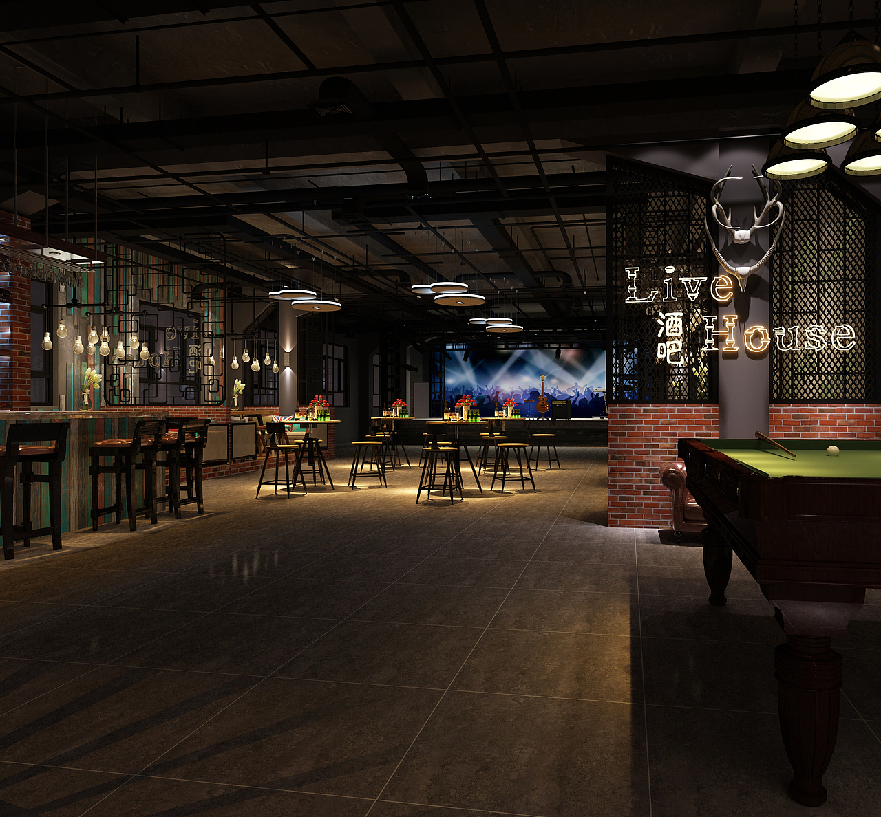 酒吧（图ZOTgwMjU5NDQ=） - 家装设计 - 站酷设计师糖郭原创素材 - 站酷ZCOOL