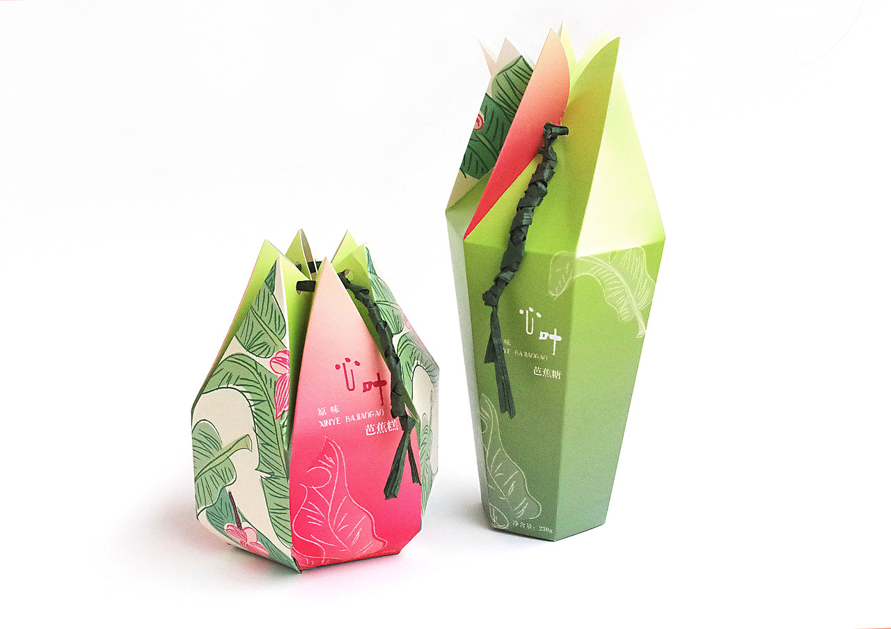 纸包装结构关于盒型与图案的结合1