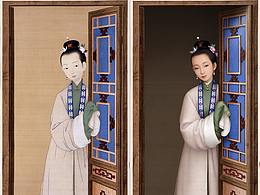 当古画遇到现代的PS！