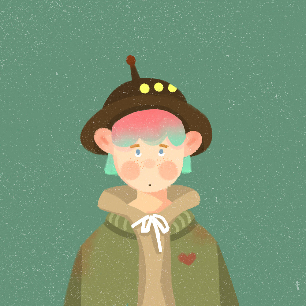 戴帽的男孩女孩们