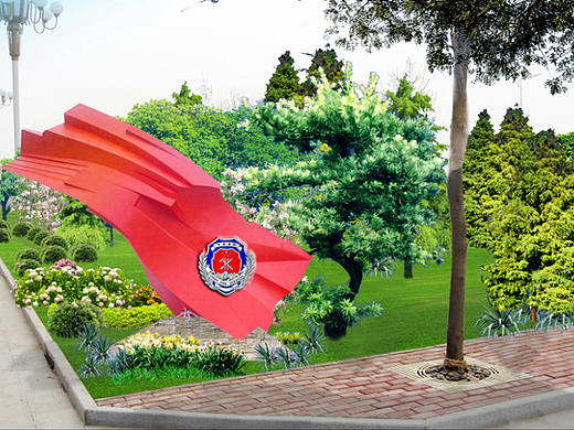 消防总队景观方案（个人主页-ZNTI1OTg2MDA=） - 景观设计 - 站酷设计师郭泓均原创素材 - 站酷ZCOOL