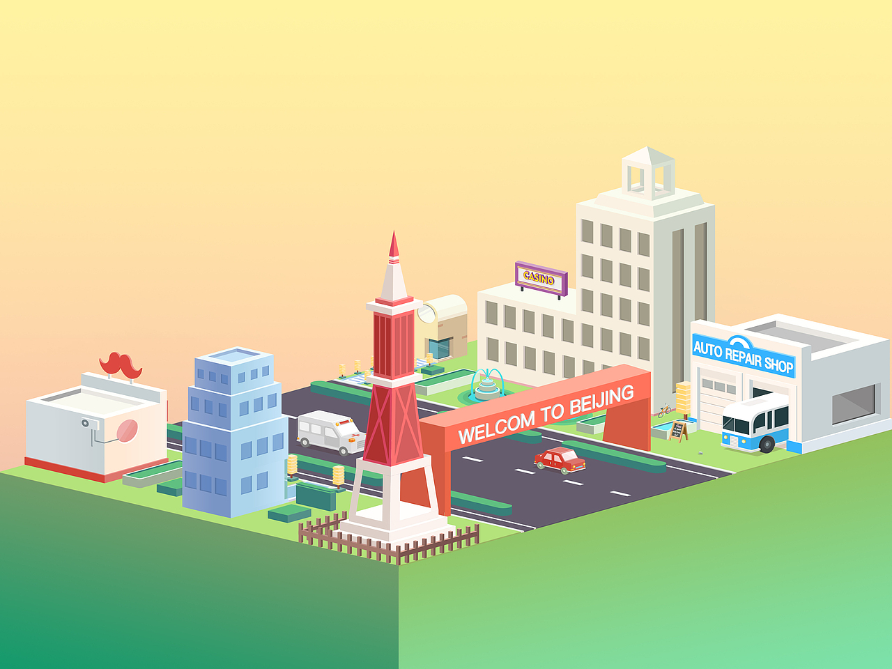 dribbble近期作品合集