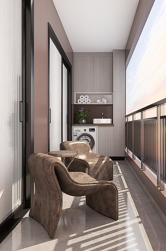 竖厅改横厅空间感爆棚