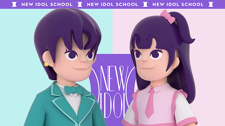 new idol 新偶像学院视觉