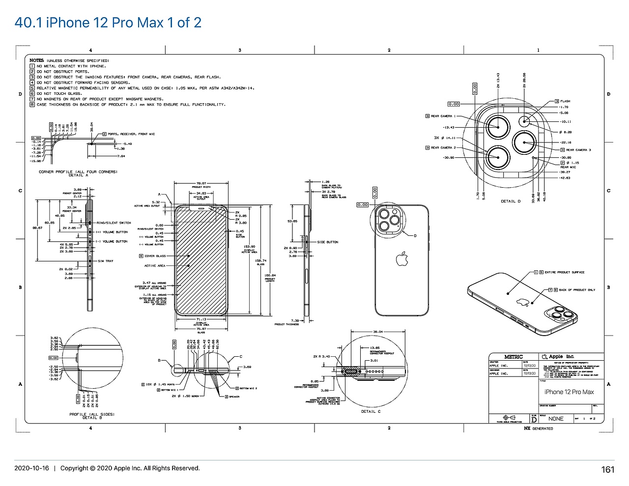 iphone12 3d模型(根据官方图纸)