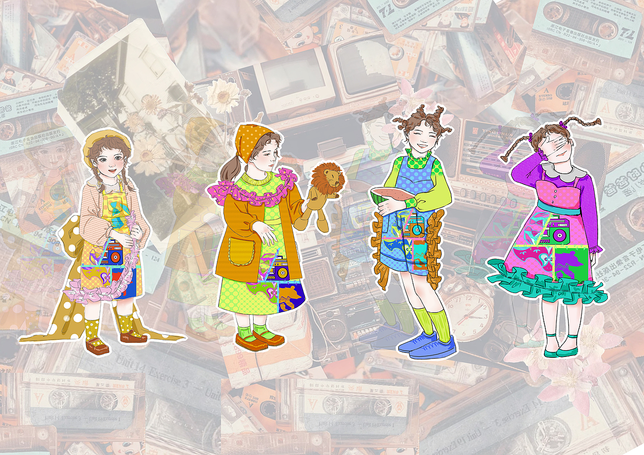 童装设计（图ZMjQ2OTQzNjMy） - 儿童服饰 - 站酷设计师浅溪汩汩入梦来原创素材 - 站酷ZCOOL