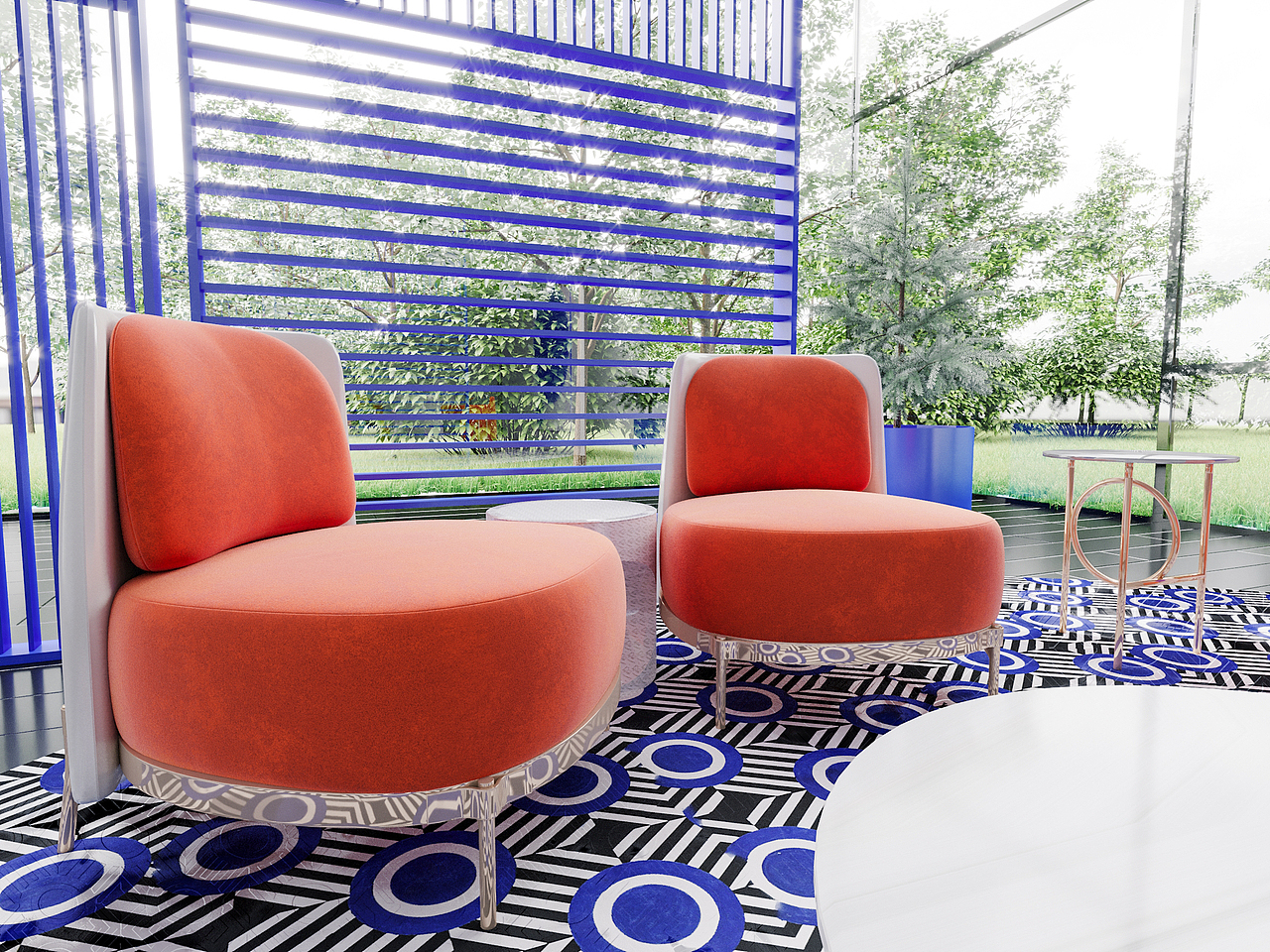 蓝橙空间（图ZMTM5NTQ2OTEy） - 家装设计 - 站酷设计师WOOFWANG原创素材 - 站酷ZCOOL