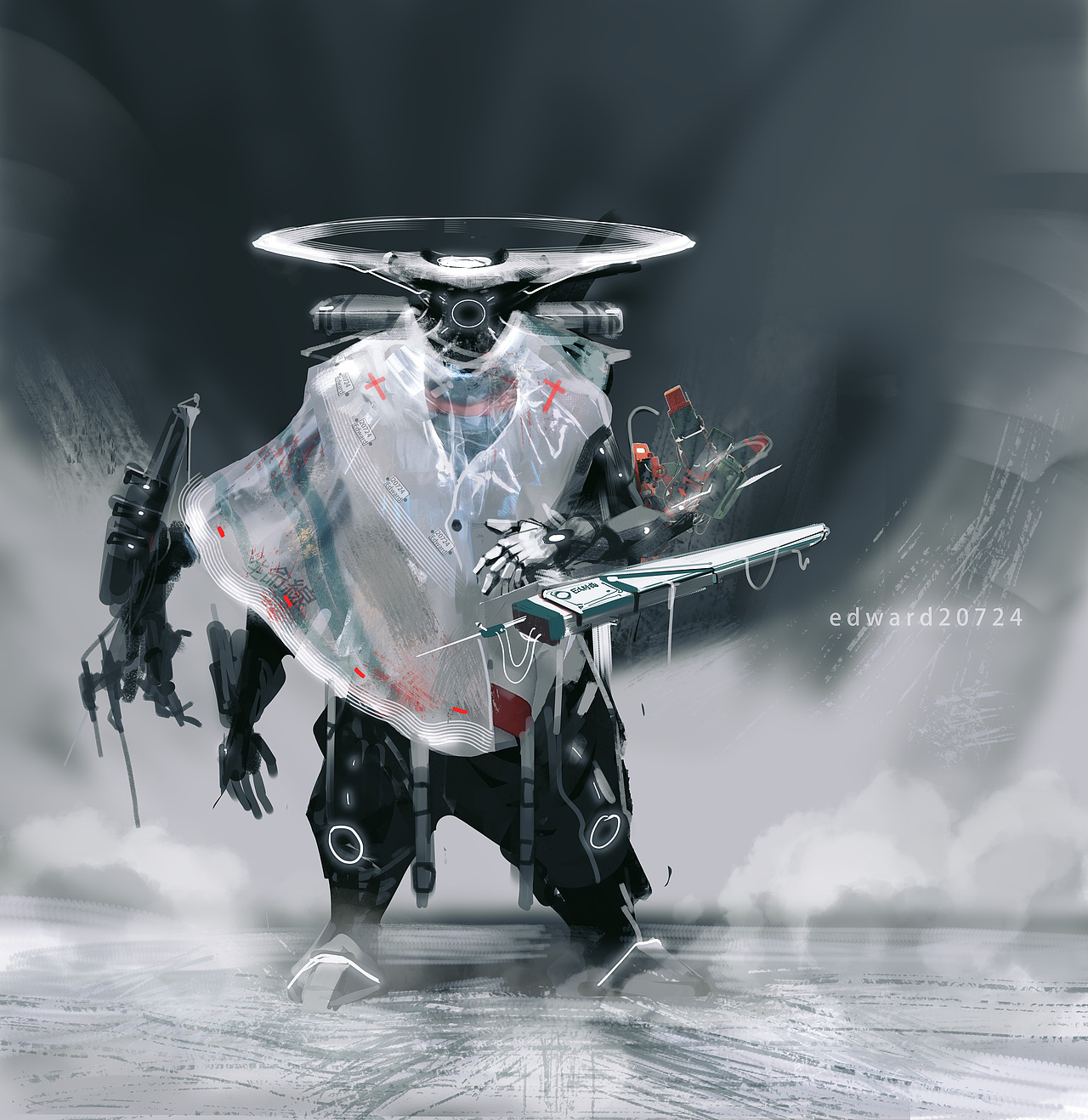 《信仰与奴役》系列创作练习