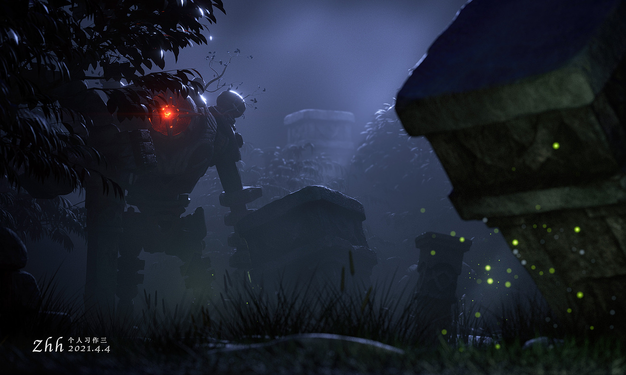 角色场景三维设计（图ZMjQ5OTYzOTc2） - 动画/影视 - 站酷设计师无风之地原创素材 - 站酷ZCOOL