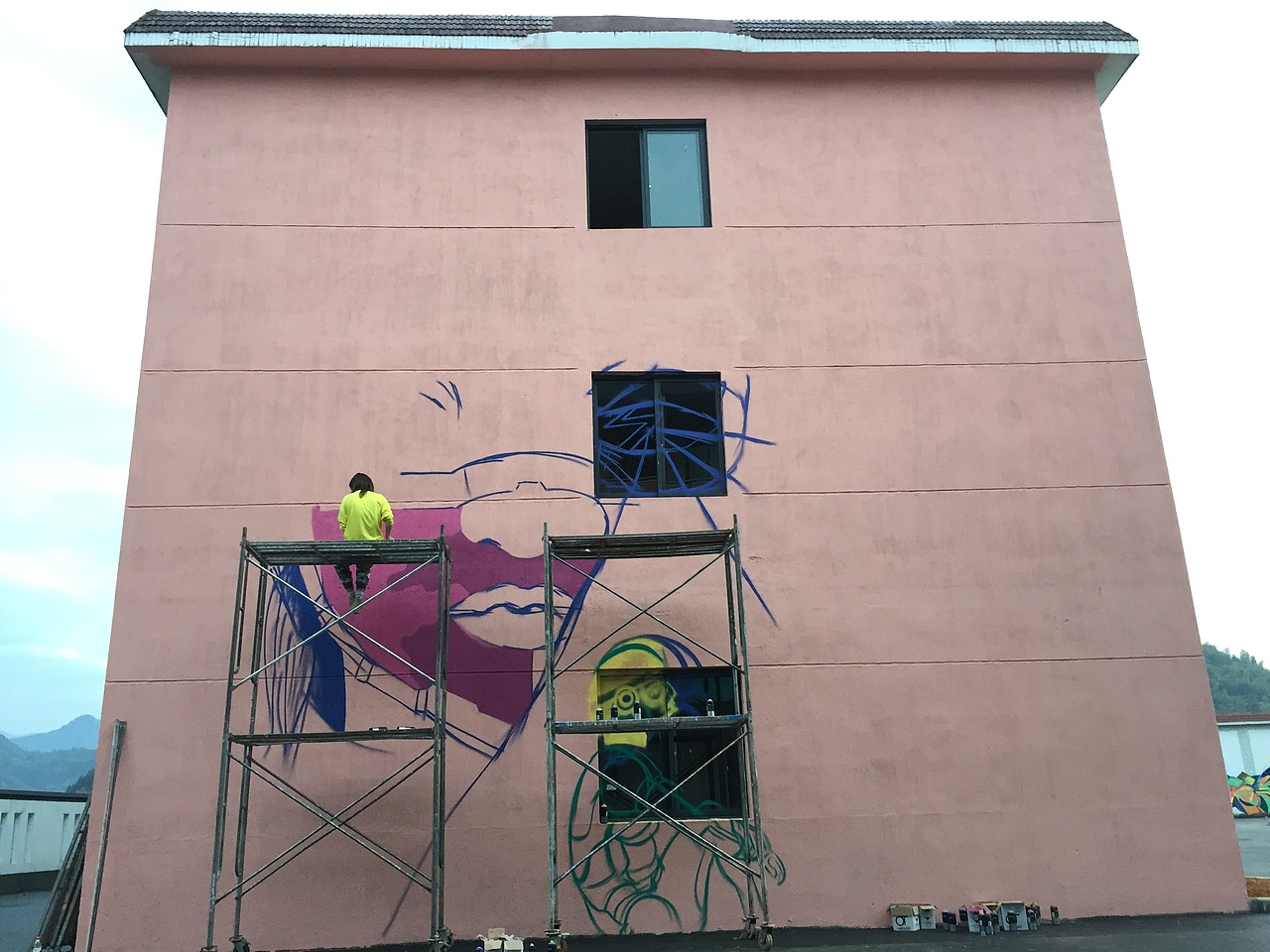 涂鸦作品《DREAM,LOVE,FUTURE》