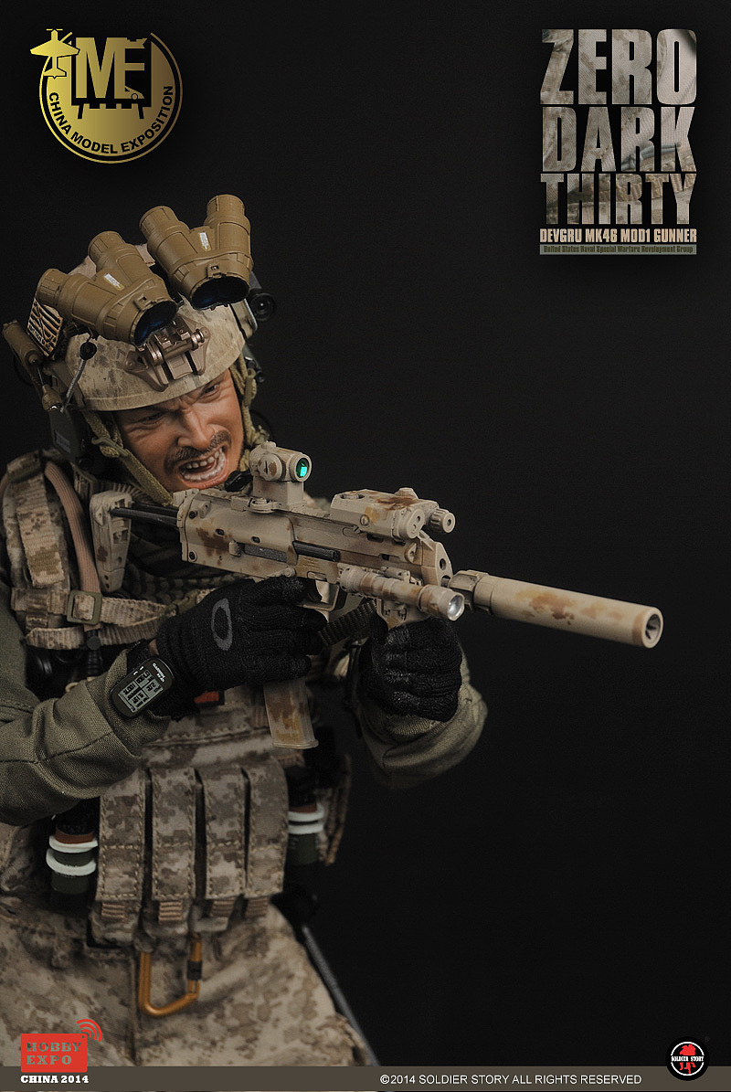 美军DEVGRU- MK46 MOD1机鎗手 -猎杀本拉登（图ZMTExMDE5NDA0） - 手办/模玩 - 站酷设计师SoldierStory原创素材 - 站酷ZCOOL