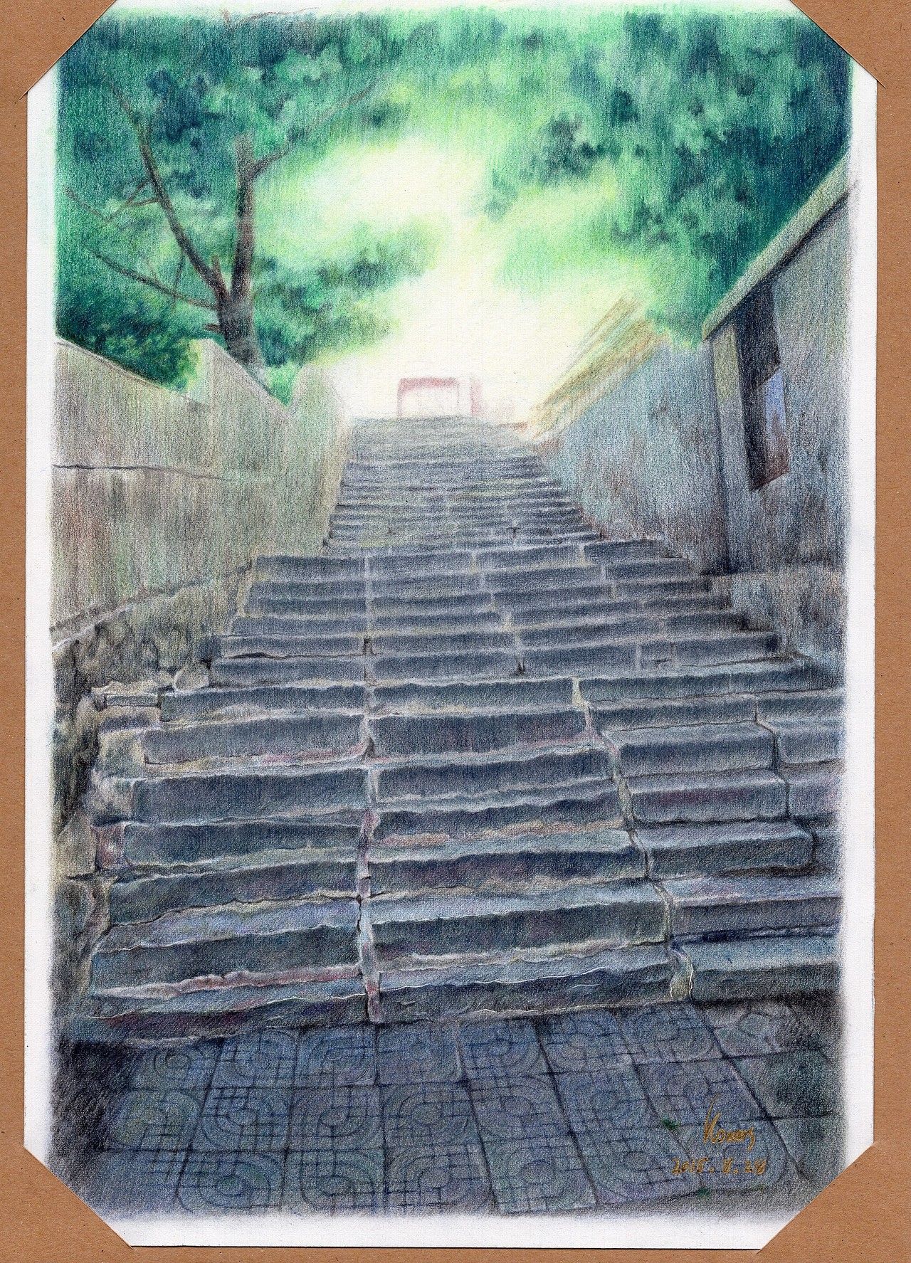 大一的彩铅（图ZMzUzNDg3MjA=） - 绘画 - 站酷设计师盛寒原创素材 - 站酷ZCOOL
