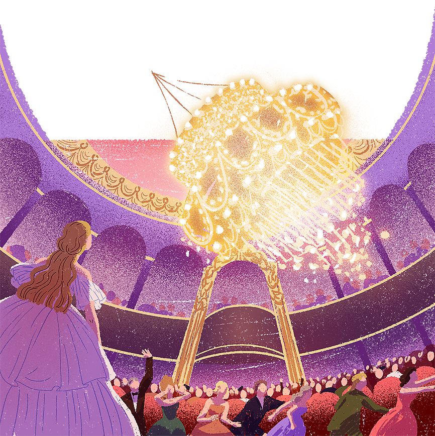 书籍插图 芝士派广播剧系列《歌剧魅影》