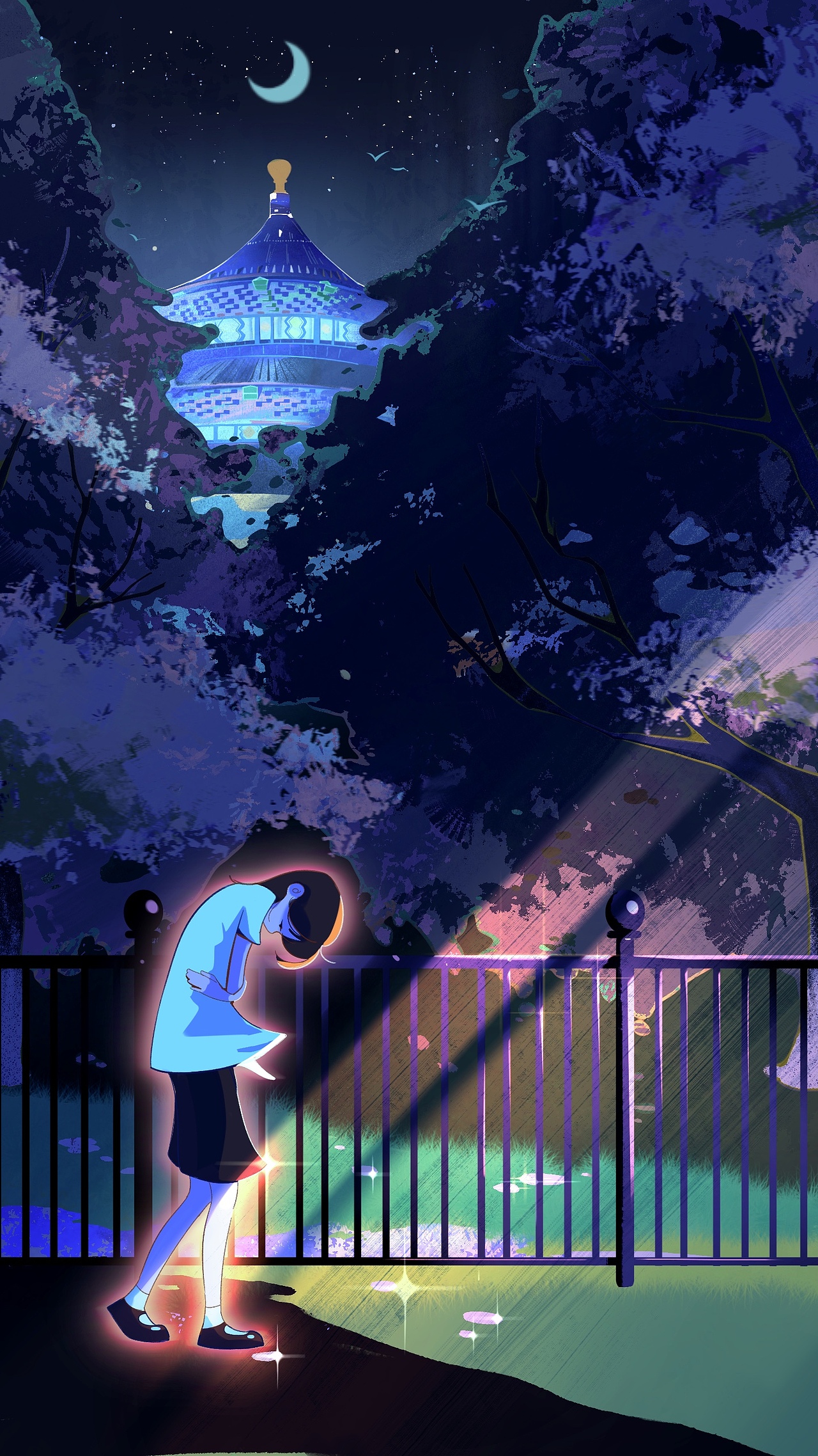 天坛夜行