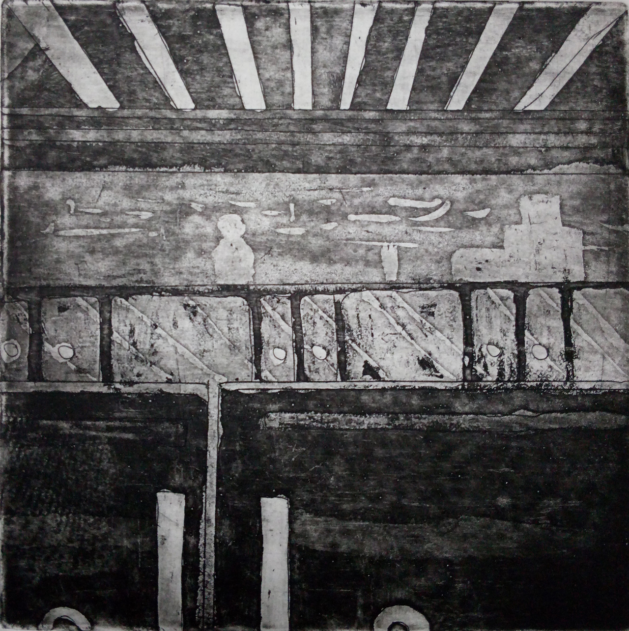 《城•人》系列铜版版画（图ZNzg1ODE4Mjg=） - 绘画 - 站酷设计师周焜原创素材 - 站酷ZCOOL