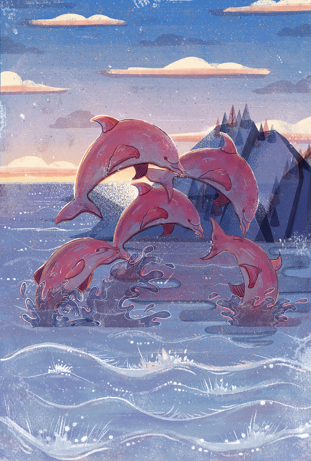 期末绘本课插图（图ZODU0NDU1NjA=） - 创作习作 - 站酷设计师小李圆真脸原创素材 - 站酷ZCOOL