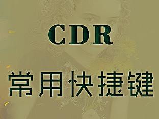 CDR常用快捷键