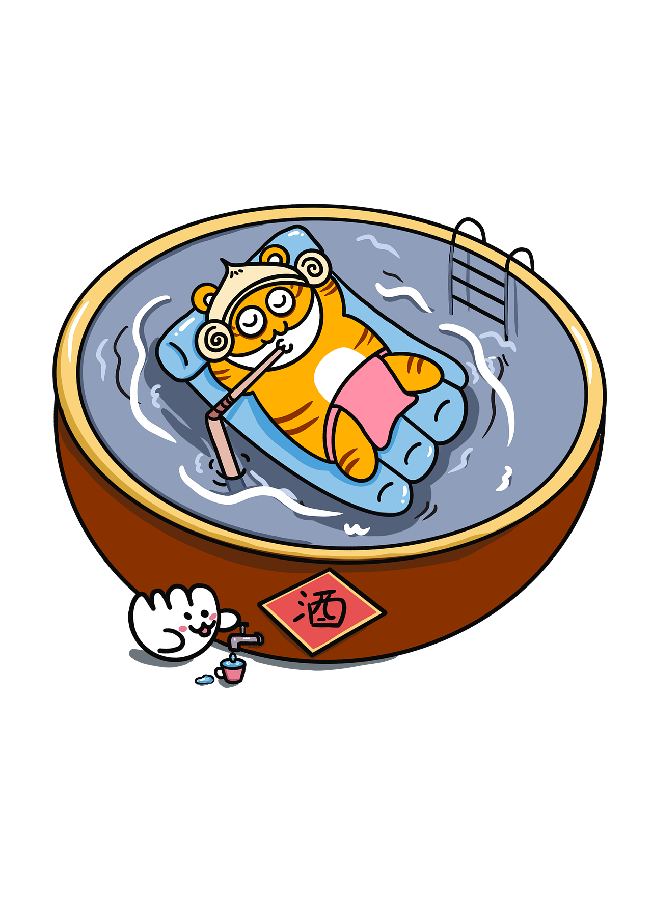 2022年虎年台历（图ZMjgxNDU3OTgw） - 创作习作 - 站酷设计师六佰佰原创素材 - 站酷ZCOOL