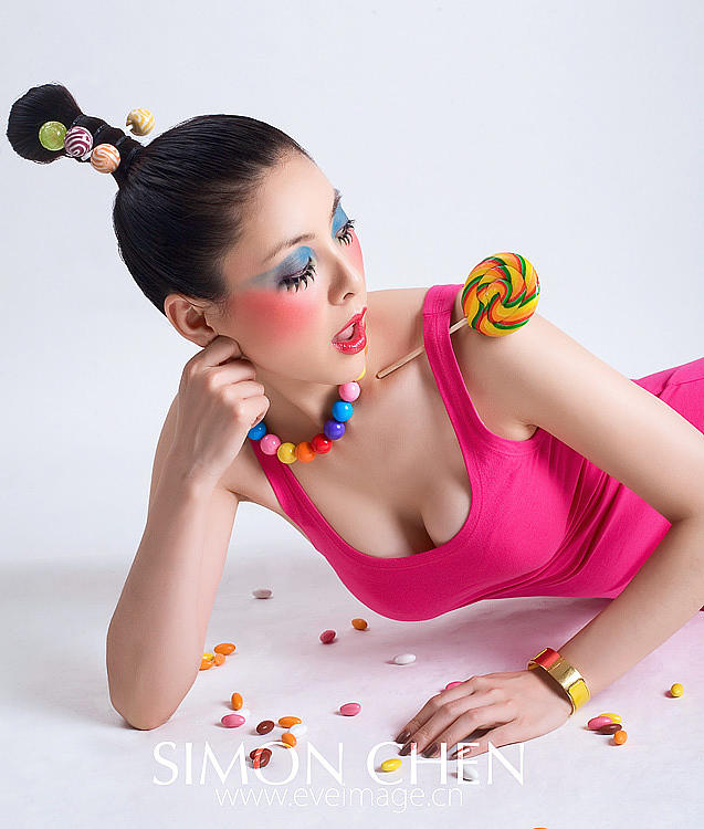 《Sweet Candy》姚星竹甜美时尚篇-伊视觉陈昕作品（图ZMTI4MjA3Mg==） - 人像摄影 - 站酷设计师婚礼摄影师陈昕原创素材 - 站酷ZCOOL