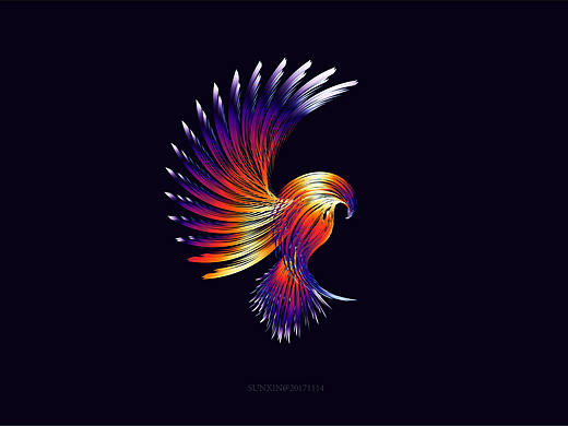 AI | 一只迷幻的鸟