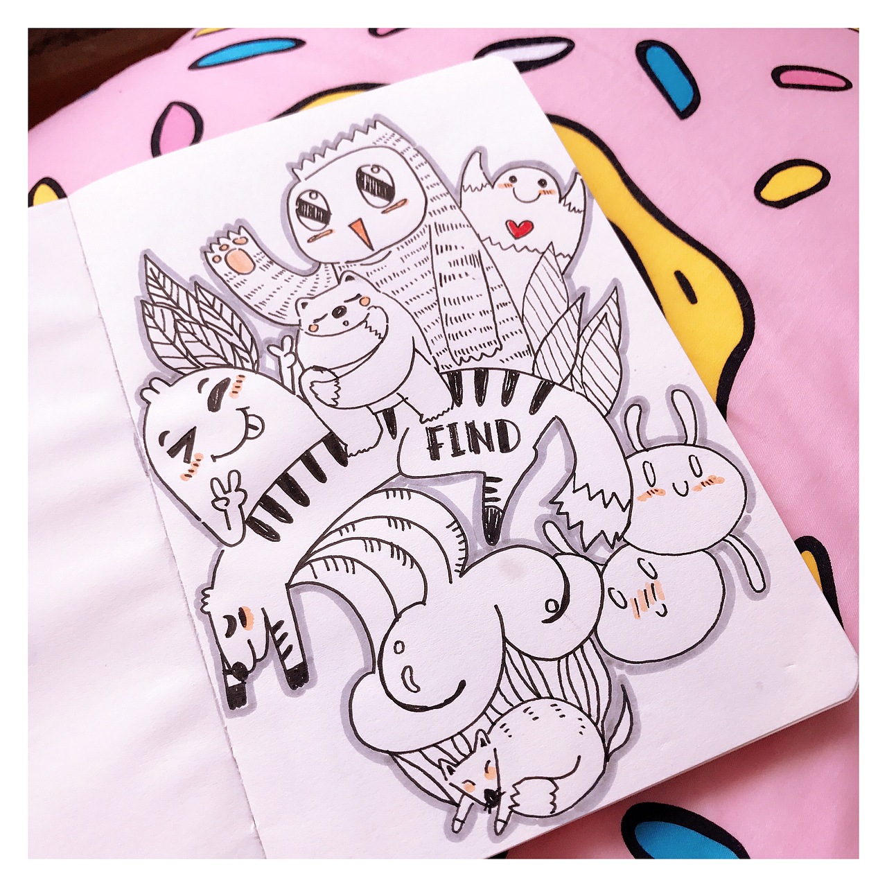 依然是我，除了遛娃就是画画（图ZODI2MDc4NDA=） - 创作习作 - 站酷设计师find阿栗原创素材 - 站酷ZCOOL