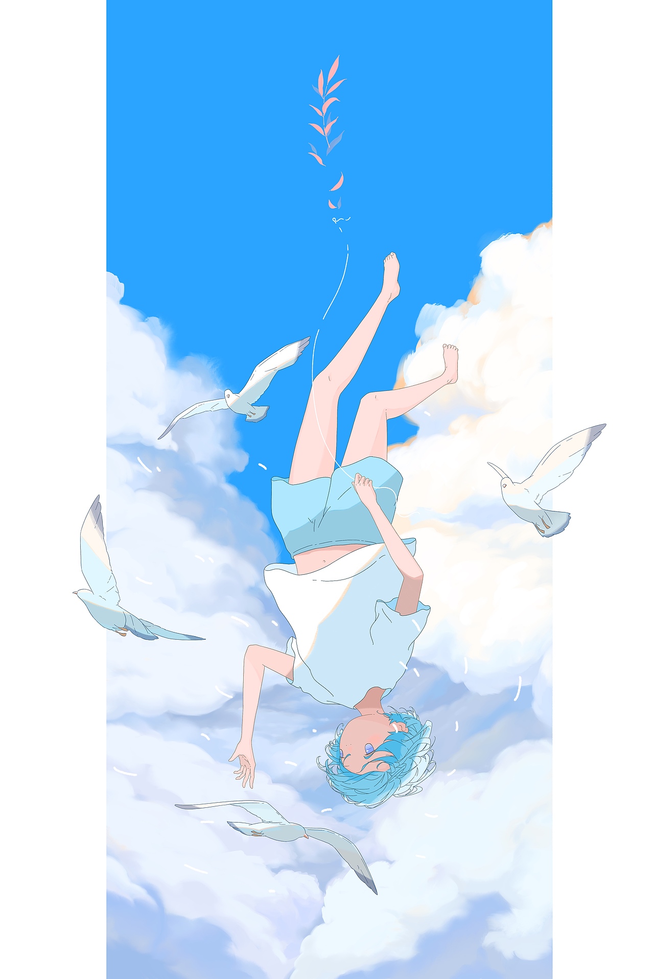 青鸟捕风（图ZMjU4NDkxOTY4） - 绘本 - 站酷设计师四方不二原创素材 - 站酷ZCOOL