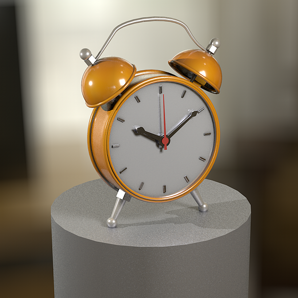 c4d 宜家闹钟打卡