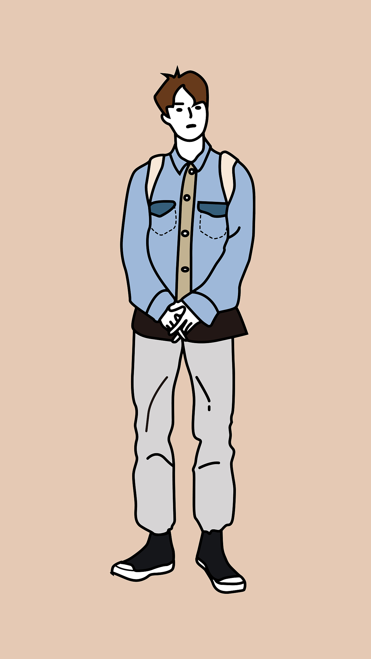 男孩子日常穿搭